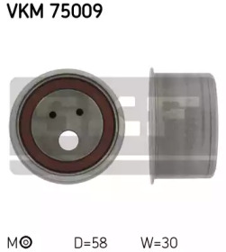 Ролик натяжителя SKF VKM 75009